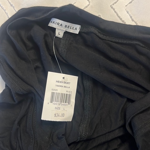 NWT womens midi stretchy skirt size large - Picture 4 of 11